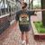 Vintage Raccoon Lovers Comfort Colors Women's T-Shirt | Quirky Back Print Pepper