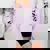 Raccoon Cartoon Crew Neck Sweatshirt - Casual Modern Short Sleeve Fit Orchid Raccoon Cartoon Crew Neck Sweatshirt - Casual Modern Short Sleeve Fit Orchid