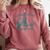 Street Cat Vintage Sweatshirt - Comfort Colors - Support Local Wildlife Crimson Street Cat Vintage Sweatshirt - Comfort Colors - Support Local Wildlife Crimson