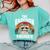 Raccoon's Lover Sweatshirt - Vintage Retro Unisex | Comfort Colors Chalky Mint