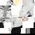 Raccoon Trash Panda Oversized Half-Zip Sweatshirt - Gym Companion Grey Raccoon Trash Panda Oversized Half-Zip Sweatshirt - Gym Companion Grey