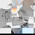 Raccoon Retro 90s Sunset Raglan Sweatshirt for Women | Cozy & Fun Heather Light Gray Raccoon Retro 90s Sunset Raglan Sweatshirt for Women | Cozy & Fun Heather Light Gray