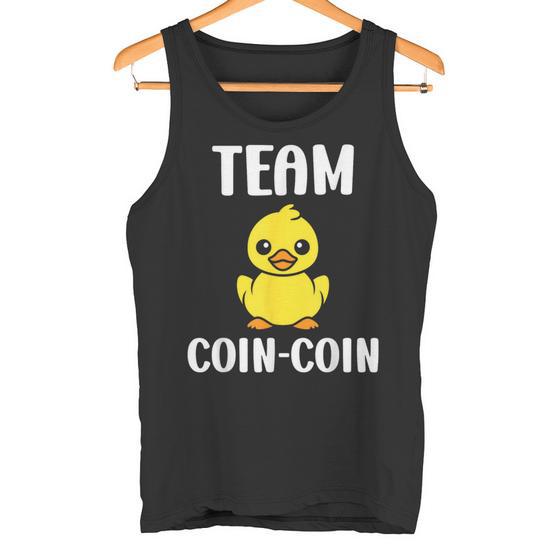 Débardeur Enfant Citation Canard Humour Team Canards Coin-Coin - Cadeau Drôle Canard