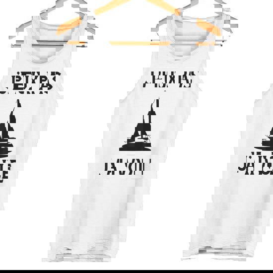 Sweat Capuche 'Je Peux Pas J'ai Catamaran' - Cadeau Marin Voile Humour