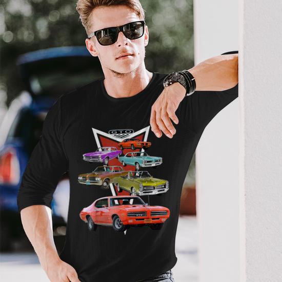 1964 64 65 66 69 70 2006 04 05 Gto Classic Vintage Car Long Sleeve