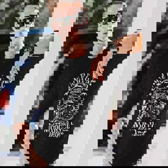 Tee Shirt Moto Rétro Vintage Ride Hard Or Die Pour Homme