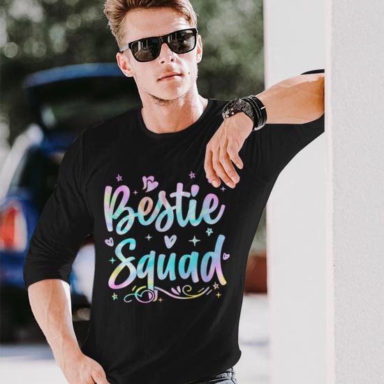Tie Dye Best Friend Matching Bestie Squad Bff Cute Long Sleeve T