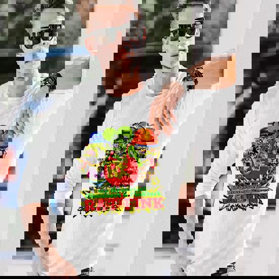 Rat Fink Vintage Ratfink Cartoon Hot Rod Spooky Rat Long Sleeve T