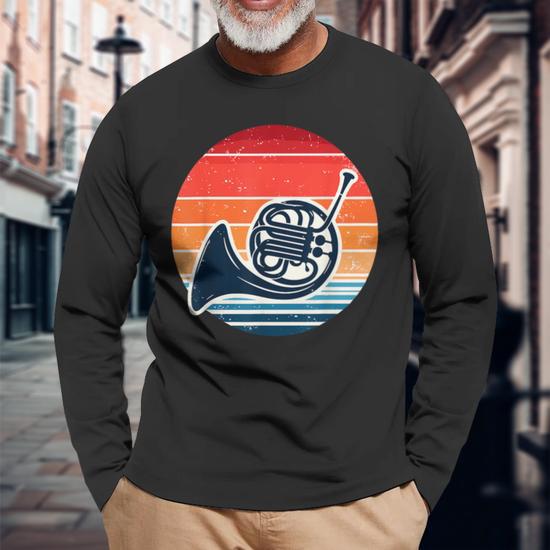 T-shirt Corniste Musicien - Cor D'harmonie Pour Joueurs D'orchestre à Vent Et Fanfares