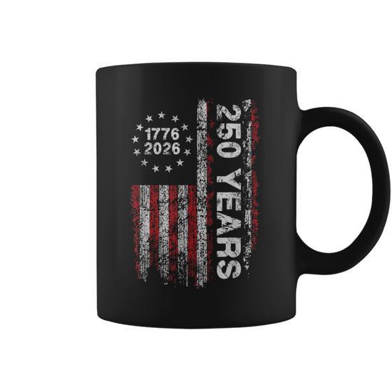 America 250Th Birthday Us Flag 250 Years We The People Coffee Mug -  Monsterry UK