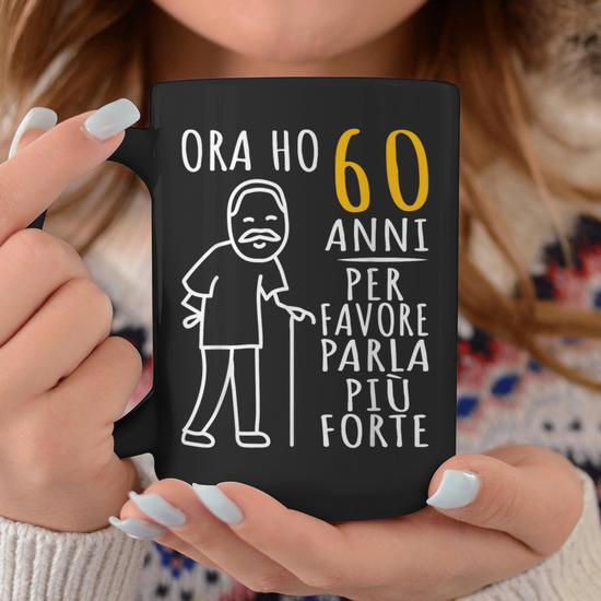 Tazza Divertente Per 60 Anni '60 Years And Still On Par' – Ceramica 11oz, Regalo Per Compleanno Papà Nonno Golfista - 5