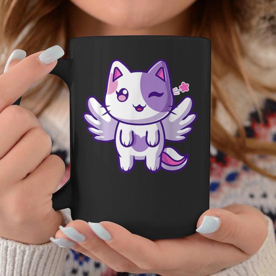 Meemeows Plush Cute Cat Coffee Mug - Seseable