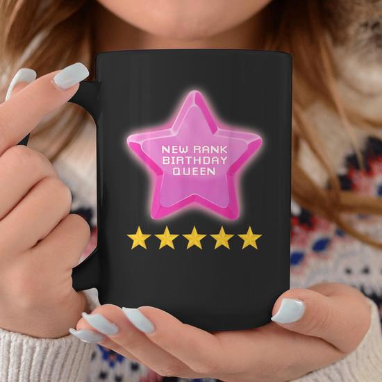 New Rank Birthday Queen Diva Dress To Impress Birthday Girl Coffee Mug -  Monsterry DE