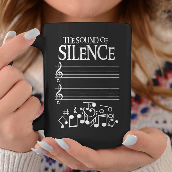 The Sound Of Silence - Maglietta divertente per musicisti Maglietta