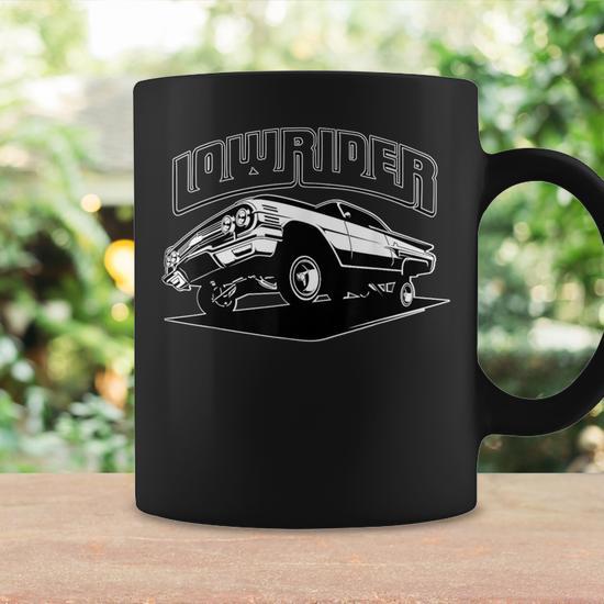 Chicano Cholo Low Rider Car Classic Vintage Lowrider Coffee Mug