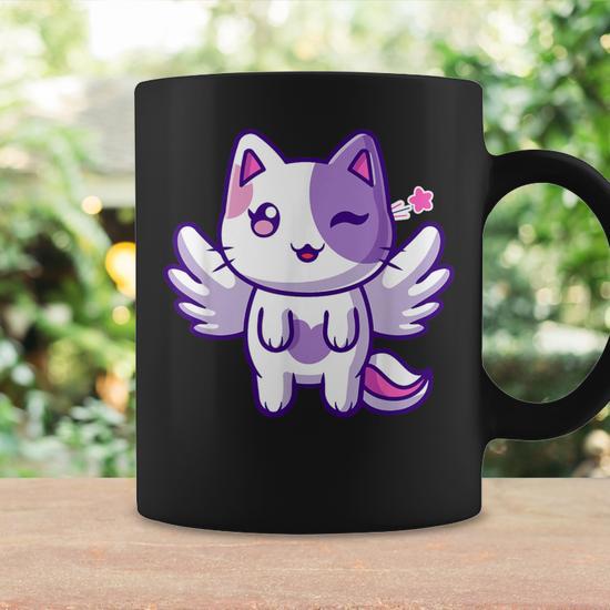 Meemeows Plush Cute Cat Coffee Mug - Seseable