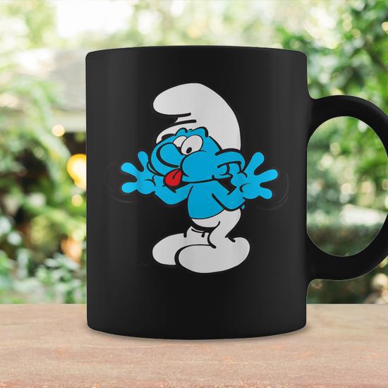 Tazza da caffè in ceramica Pinky & The Brain Character Pinky, novità regalo per caffè, tè e bevande calde, 325 ml, bianco