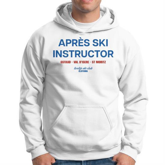 Sweat-shirt 'Légende De L'Après-Ski' - Design Montagnes Et Lunettes De Ski - Coupe Classique - 241g