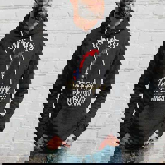 Sudadera Oslo Noruega Diseño Bandera Noruega, Algodón, Perfecta Para  Recuerdo De Viaje