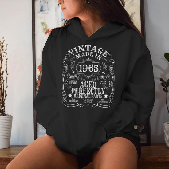 Sweatshirt 60ème Anniversaire 1965 - Édition Limitée Homme Femme 60 Ans