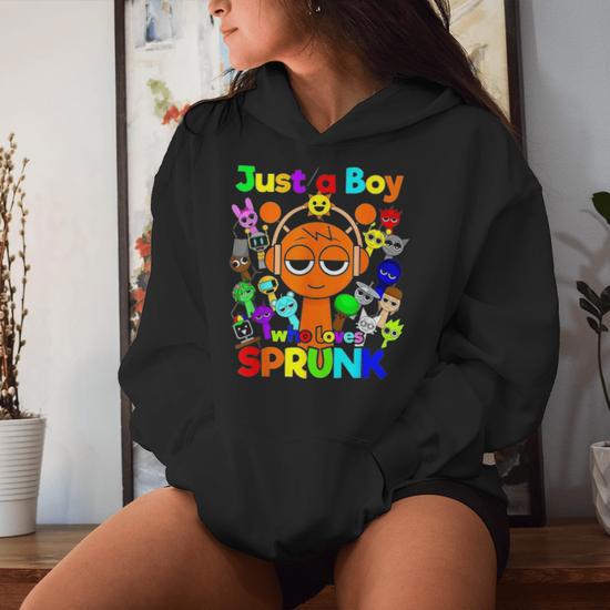 Just A Boy Who Loves Sprunki Phase Toys T-Shirt & Apparel - Multiple Styles For Boys, Girls, Men & Women