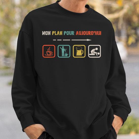 Sweatshirt Humour Jardinier Pour Homme - Cadeau Drôle Pour Papa, Mari, Ami Passionné De Jardinage