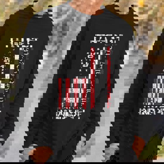 Hands Off Social Security Sweatshirt, American Eagle Protest