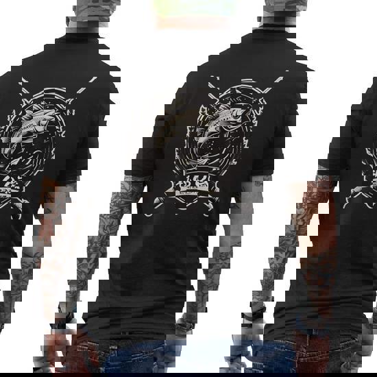 Abbigliamento Pesca Lepni.me Maglietta Da Uomo Bacia Il Mio Pesce Persico, Il Regalo Regalo Compleanno Uomo