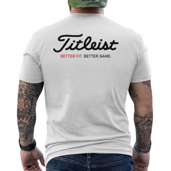 Retro Titleis-T Better Fit Better Game Golf Golfing Golfer Men's T
