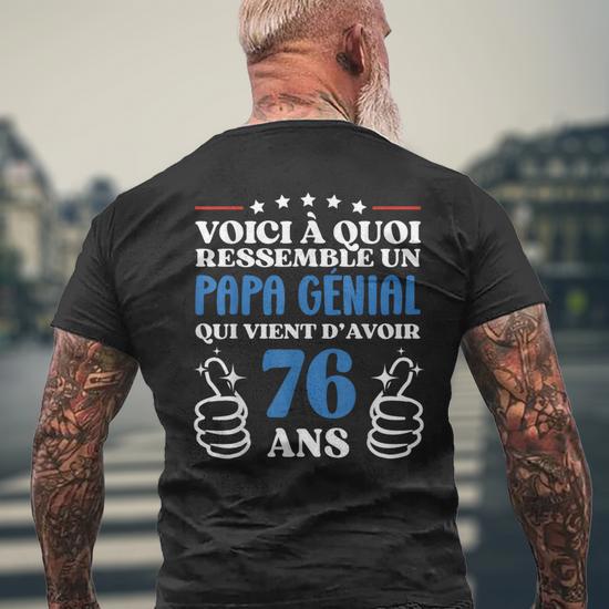 T-Shirt Humoristique 'Fabriqué En 1943' - Cadeau Pour Grand-Père Ou Papa - 100% Coton - CandyMix