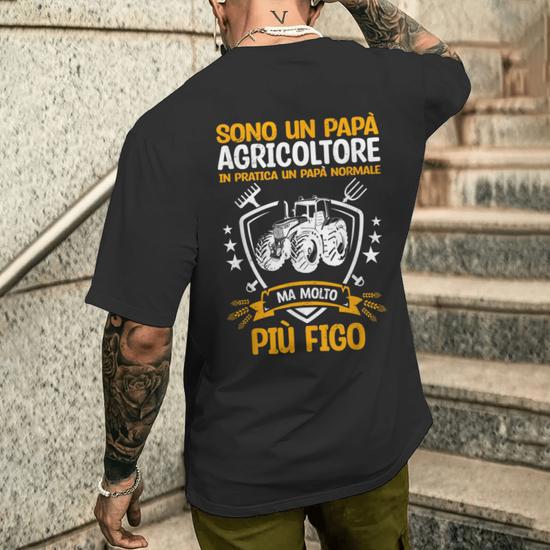 Uomo Agricoltore Contadino Trattore Bracciante Coltivatore Maglietta