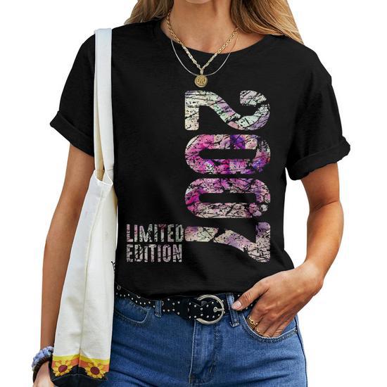 T-shirt Anniversaire 18 Ans - Cadeau Cool Pour Fille Née En Octobre 2007
