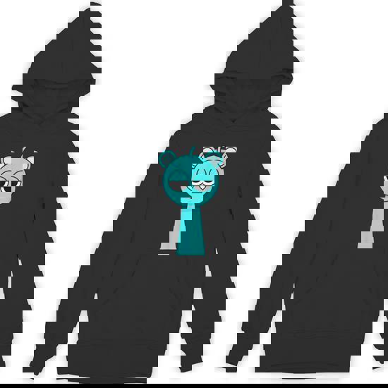 Sky Blue From Sprunki Hoodie - Seseable