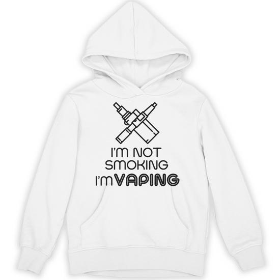 Vaping Not Smoking Vaporizer Vaping Unisex Hoodie | Monsterry