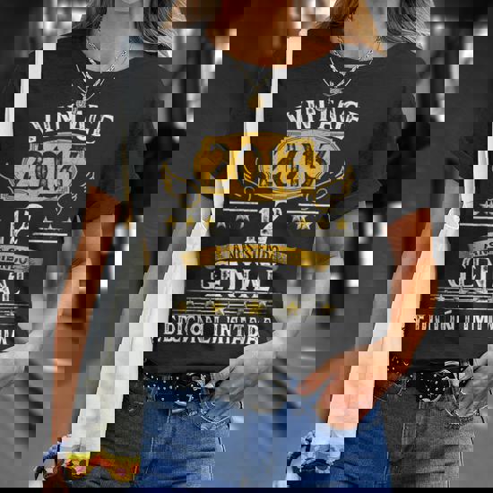 Regalo Niño 12 Años Camiseta De Cumpleaños 12 Años Estilo