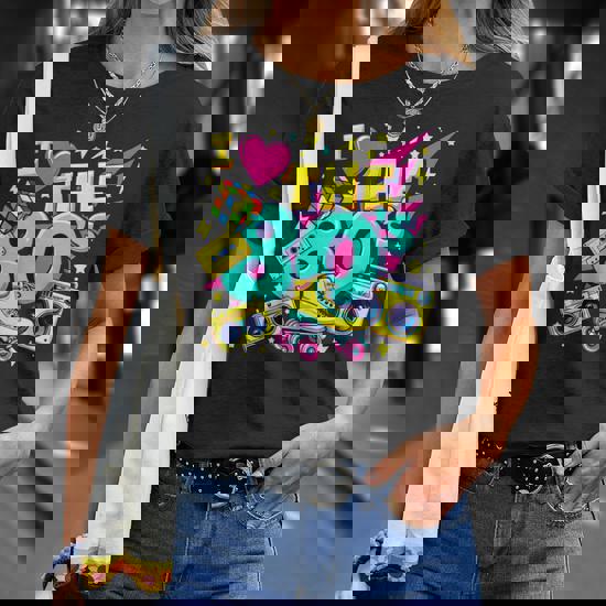 Blusas Camisetas AÃ±os 80 Mujer Amazon Blusa De Los AÃ±os 80 Outfit