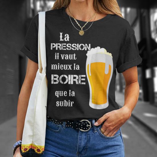 Gitan Boit La Pression Bière Humour Fête Gitan Débardeur e