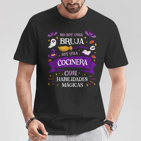 Camiseta Sin Mangas Con Frase "No Soy Una Bruja, Soy Una Cocinera" - Regalo Divertido Para Amantes De La Cocina Y Halloween