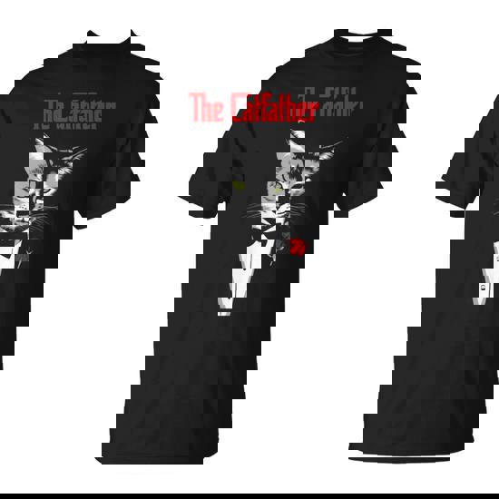 thumbnail image 2 of Father Of Cats Funny Cat Dad T-shirt 2 of 14