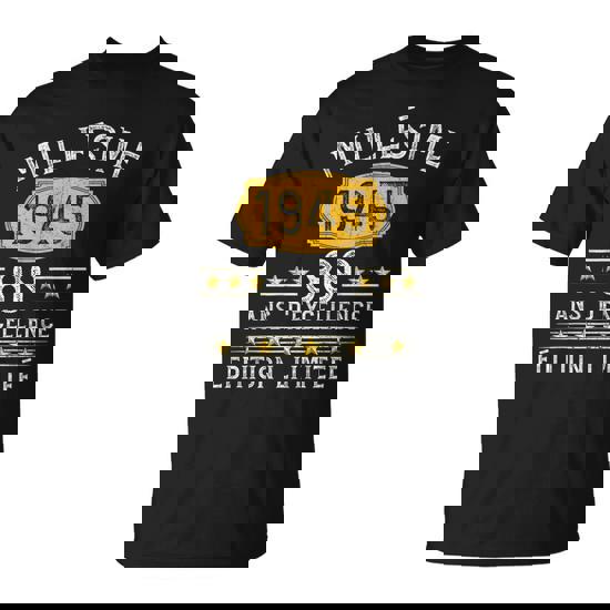 80 Ans Homme 1945 Anniversaire T Shirt 80 Ans Homme 1945 T-Shirt