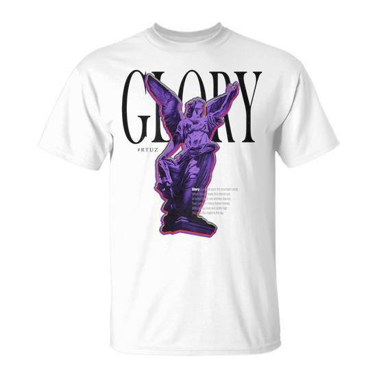 Hip Hop Vintage Edgy Urban Y2k Back Print Streetwear Angel T-Shirt