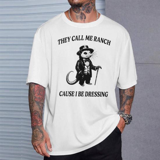 they call me ranch cause i be dressing shirt They Call Me Ranch, Cause I Be Dressing, Meme T Shirt, Vintage Drawing T  Shirt, Sarcastic T Shirt, Unisex Tee, Meme Gift, Funny Meme T Shirt