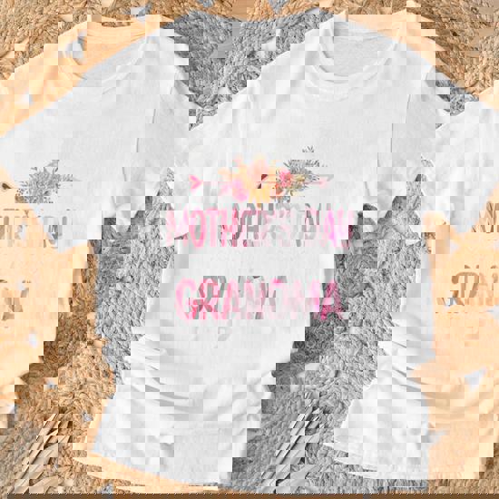 My First Mother's Day As A Grandma Gift T-Shirt New Grandma