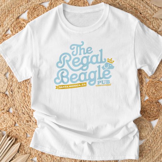 T-shirt Unisexe Drôle The Regal Beagle - Tailles S à 3XL - Coton - Neuf Sans étiquettes