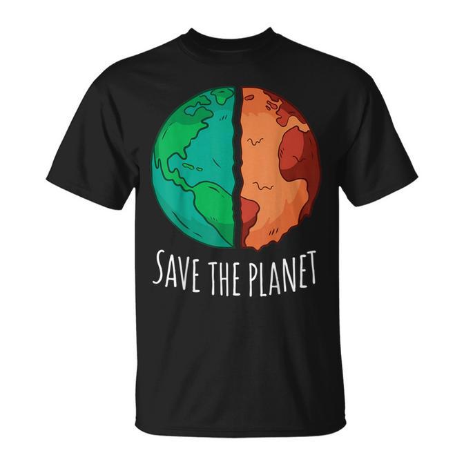 Care for Planet Earth Against Climate Change Tie-Dye Crewneck Sweatshirt main image 1