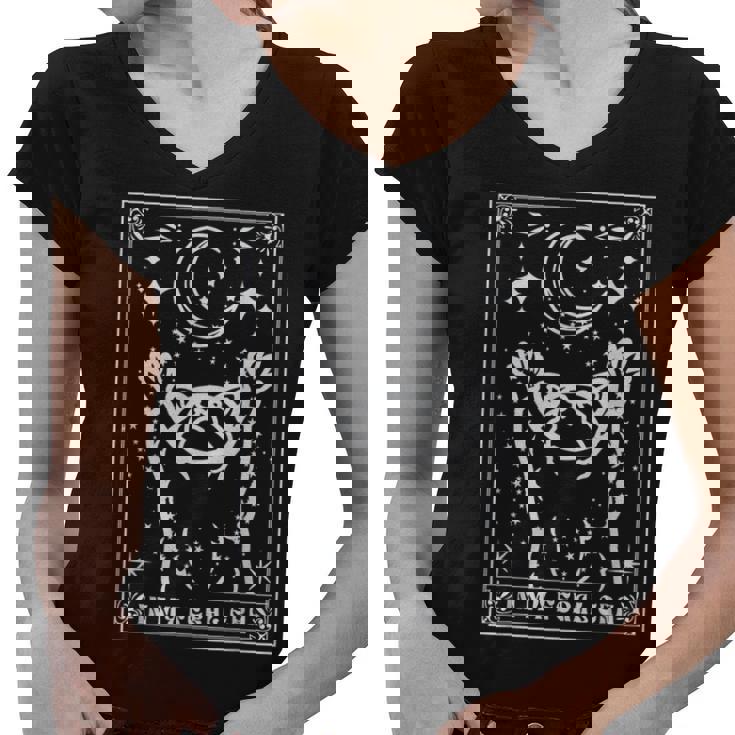In My Feral Era Trash Panda Women's V-Neck T-Shirt - Raccoon Theme