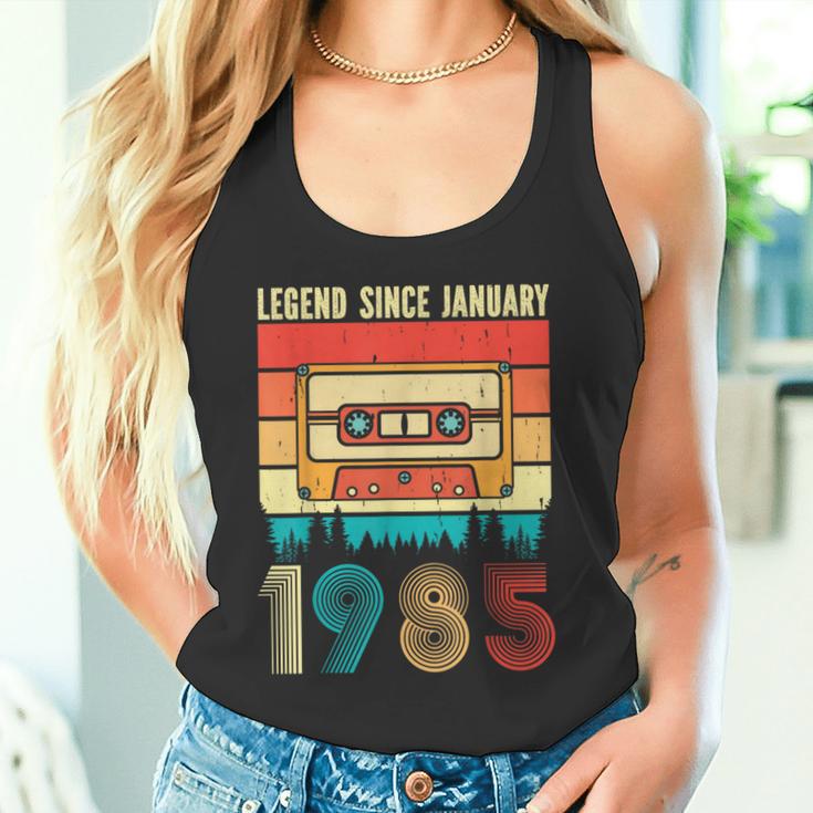 40 Years Old Legend Since January 1985 40Th Birthday Tank Top