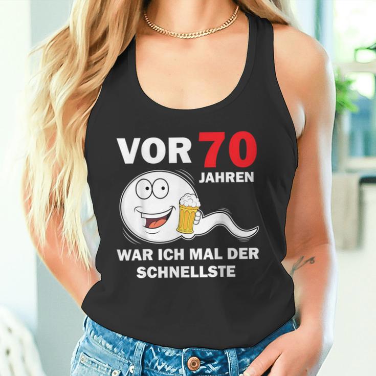 70Th Birthday Man 70 Years Decoration 70S 70Th Birthday Tank Top