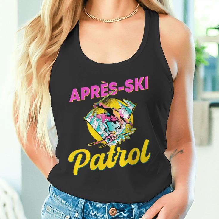 80S Retro Apres-Ski Patrol Wear 90S Skiing Tank Top