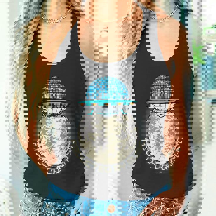 Abducted By Music Ufo Alien Space Club Festival Tank Top